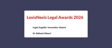 LexisNexis-Award-2026 Dr. Naheed Ghauri
